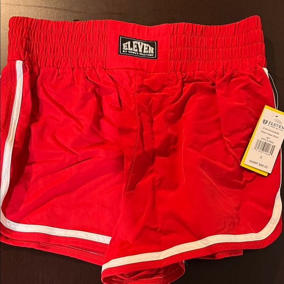 EleVen by Venus Williams Pants - Eleven by Venus Williams Red Boxing Style Shorts